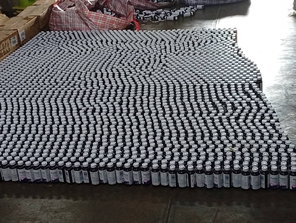 Zimbabwe Police Seize 9,000 Bottles of Codeine Syrup Worth R1.5 Million Near SA Border