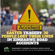 Zimbabwe's Easter road deaths rise to 30 despite fewer accidents