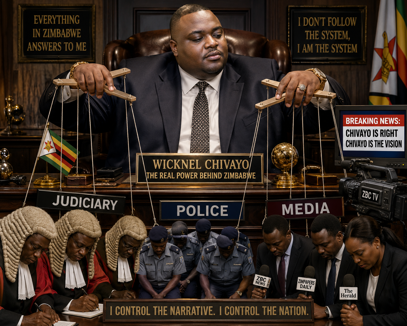 Maitengwe Weekend Trending: 'Madzibaba Chivhayo proves he controls everyone and everything in Zimbabwe.'