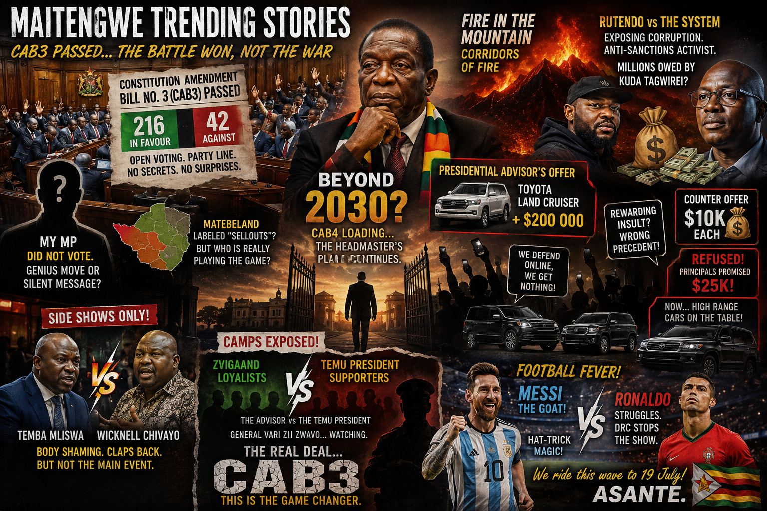Maitengwe Trending Stories: The battle is lost but not the war
