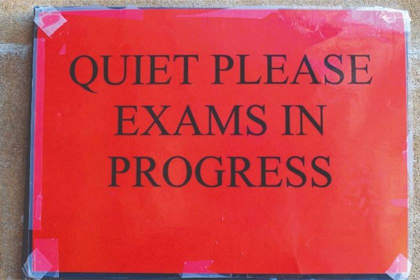 THE EXAMINATION THAT MAKES A NATION GO QUIET