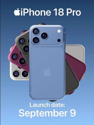 iPhone 18 to be Unveiled on Wednesday 
