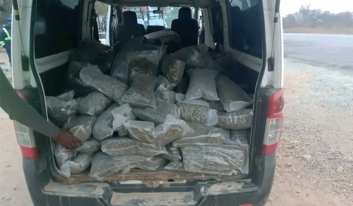 Wrong Car To Crash Into’: Social Media Laughs After Kombi Carrying 279kg Of Marijuana Crashes Into Police Vehicle