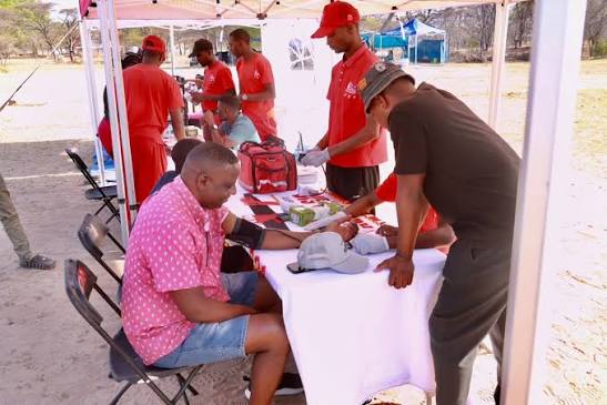 Brigadier-General Dr Million Ndlovu inspires Lupane youth through Sports